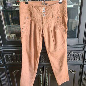 Prana Copper-Brown Women's Capris, Size 4, Excellent Condition